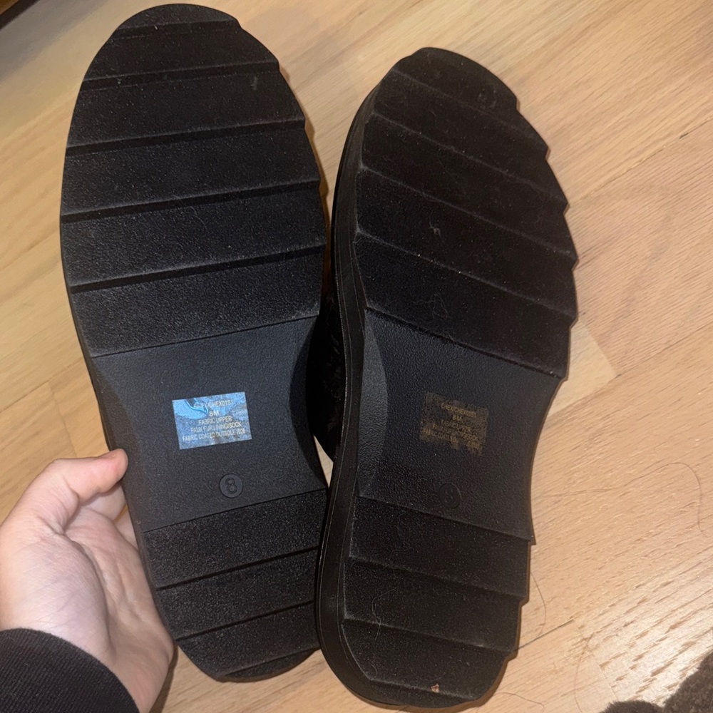 Steve Madden Black Quilted Men's Loafers - Picture 3 of 8